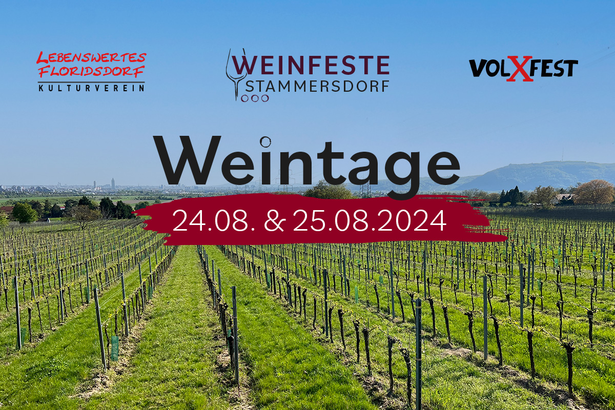 Stammersdorfer Weintage 2024 | VolXFest & Lebenswertes Floridsdorf